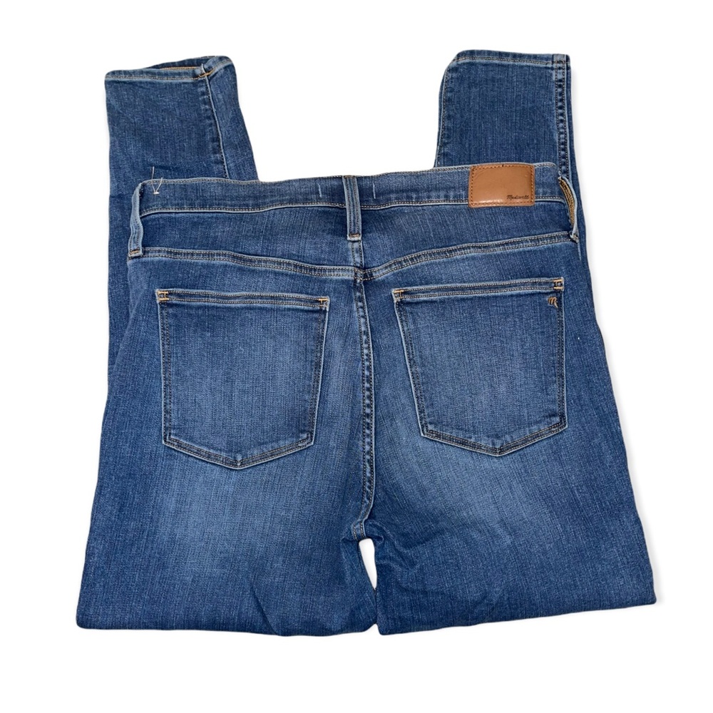 Madewell 10" High-Rise Roadtripper Supersoft Skinny Jeans in Monroe Wash - Picture 7 of 7
